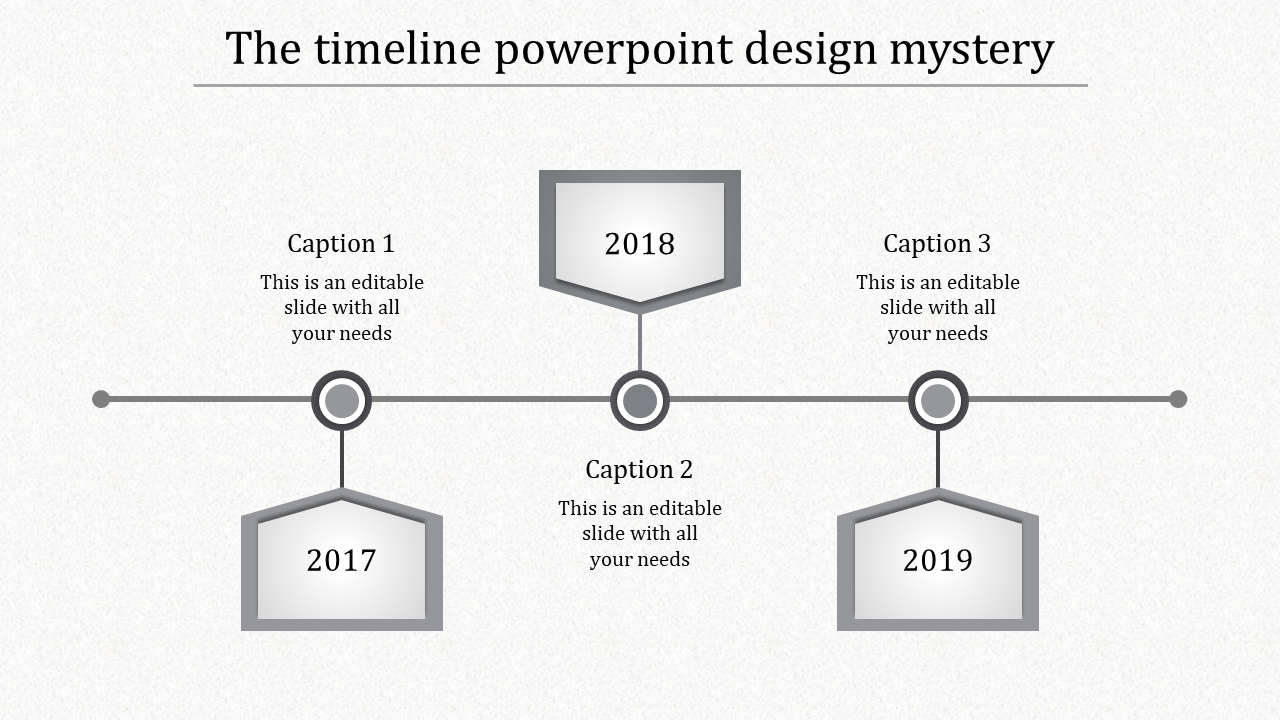 PowerPoint With Timeline template and Google Slides